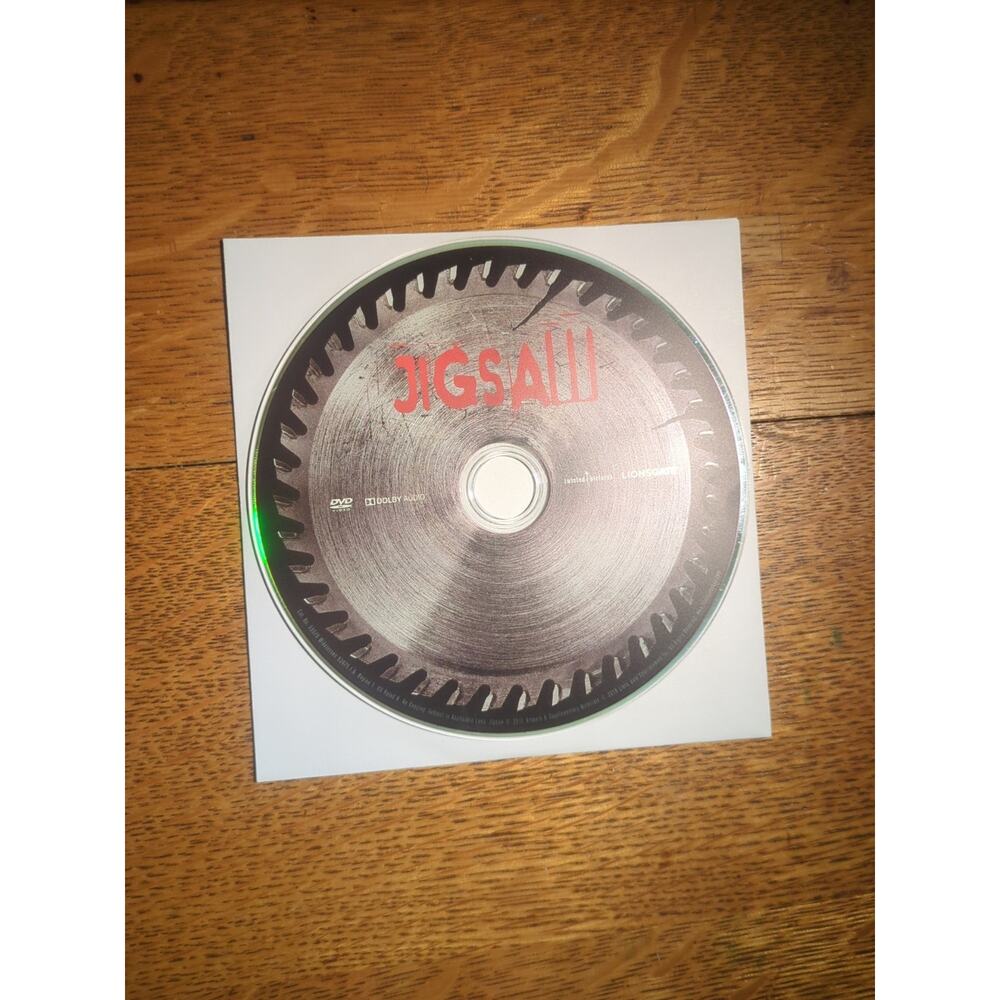 Jigsaw (DVD, 2017) Disc Only